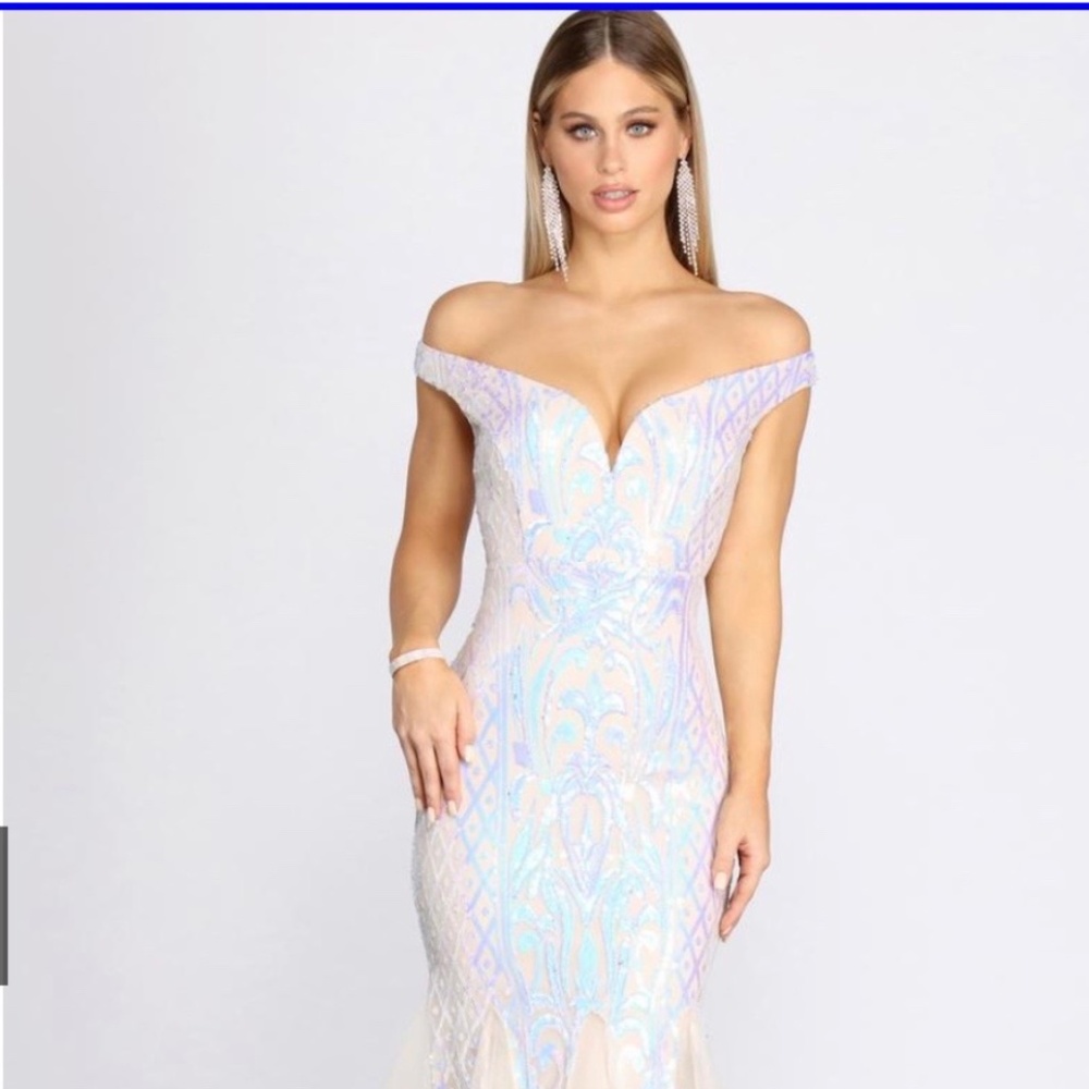 Windsor Formal Sequined Mermaid dress